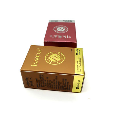 50IU 100U 150UI 200U Allergan Botox Botulinum Toxin Tipo A Innotox Botulax Nabota Rentox Meditoxin Botox