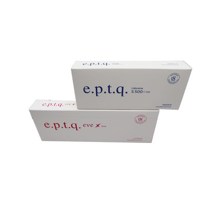 EPTQ e.p.t.q Ialuronato di sodio a legame incrociato CE certificato HA Dermal Filler 24 mg/ml