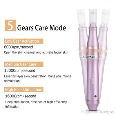ULTIMA-M7-W Wireless Electric Derma Pen Auto Microneedle System Regalo