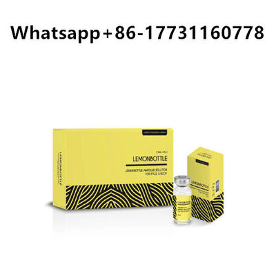 Soluzione in bottiglia di limone Lipolisi perdita di peso 10 ml X 5 bottiglia di limone perdita di grasso