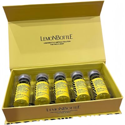 Bottiglia Limone Lipolab Lipolisi Perdita di Peso 10 ml X 5 Perdita di Grasso Kabelline