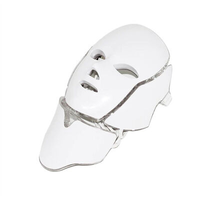 Beauty 7 Color LED Facial Mask Photon Light Skin Rejuvenation Facial Skin Care LED Light Mask Con Collo