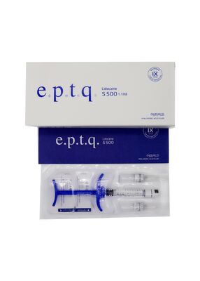 Iniezione di filler D plus Elasty all'acido ialuronico