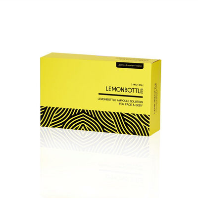 Soluzione di grasso di Corea Bottiglia di limone 10ml*5 Dissolvente di grasso