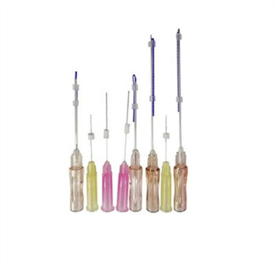 27g 30g PDO PCL PLLA infila la linea ascensore di 25mm 38mm V del filo