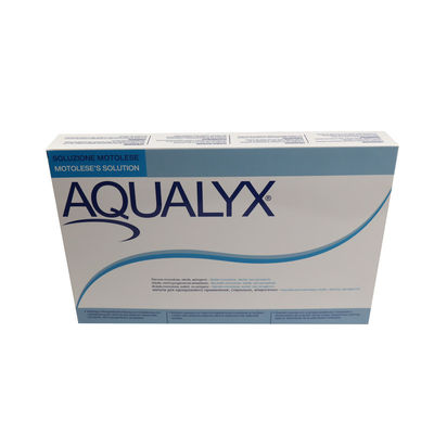 Aqualyx iniezioni di lipolisi iniettabile in cabelline perdita di peso della soluzione 8ml x 10 flaconi AQUALYX