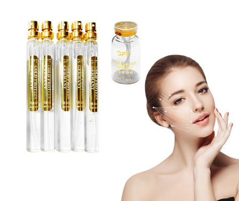 collagene facciale del peptide della proteina dell'oro del siero 5pcs che infila ascensore