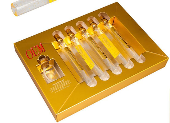 collagene facciale del peptide della proteina dell'oro del siero 5pcs che infila ascensore