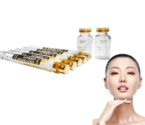 collagene facciale del peptide della proteina dell'oro del siero 5pcs che infila ascensore