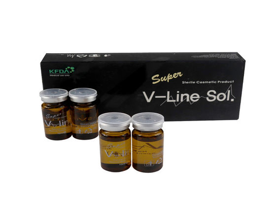 V Line Lipolisi Iniezioni Dissolvente di Grasso mento 5 ml X 5 Vapole