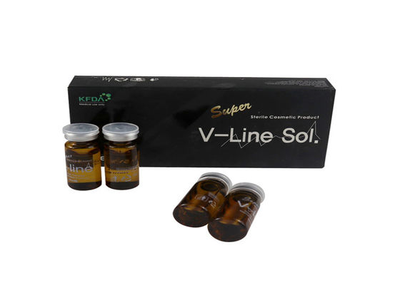 V Line Lipolisi Iniezioni Dissolvente di Grasso mento 5 ml X 5 Vapole