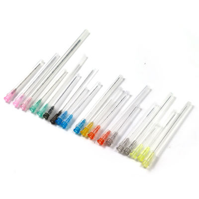 Fabbricazione all'ingrosso in acciaio inossidabile di riempimento cutaneo di viso 22g 23g 25g 38mm 50mm flessibile fine e contundente micro punta cannula ago