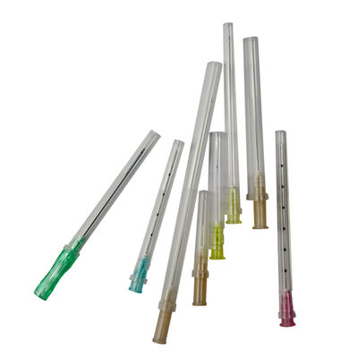 Fabbricazione all'ingrosso in acciaio inossidabile di riempimento cutaneo di viso 22g 23g 25g 38mm 50mm flessibile fine e contundente micro punta cannula ago