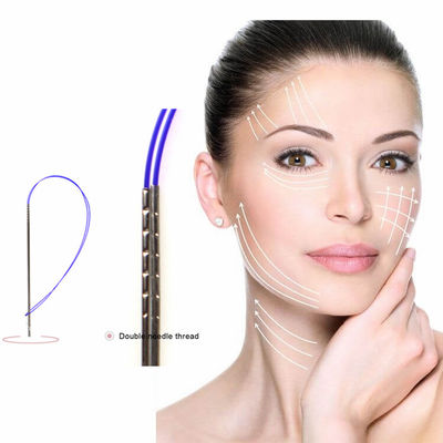 20g 130mm PDO PCL PLLA infila l'infilatura facciale del collagene 26G