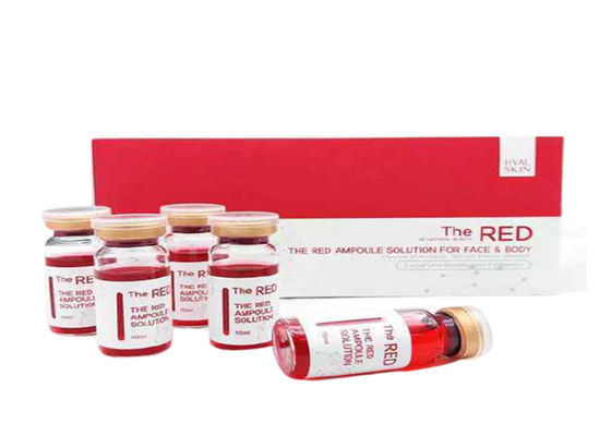 10 ml di iniezioni di scioglimento dei grassi La soluzione di ampolla rossa