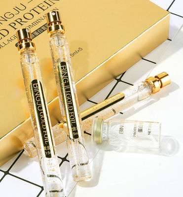 Filtro di collagene dorato per la cura del viso Firming Lifting Serum 24K Filtro di peptide di proteine d'oro