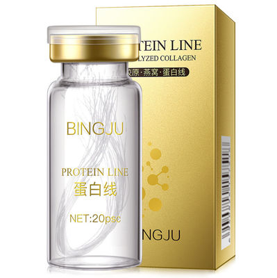 Fronte del filo del peptide 15ml*5 della proteina dell'oro di Bingju sollevare per ridurre le piccole grinze