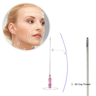 Polidioxanona Fio De Sutura Cannula Cog Filamento spinato cog 2-1 3-1 4-1 5-1 3D 4D Lift Hilos Pdo thread lifting