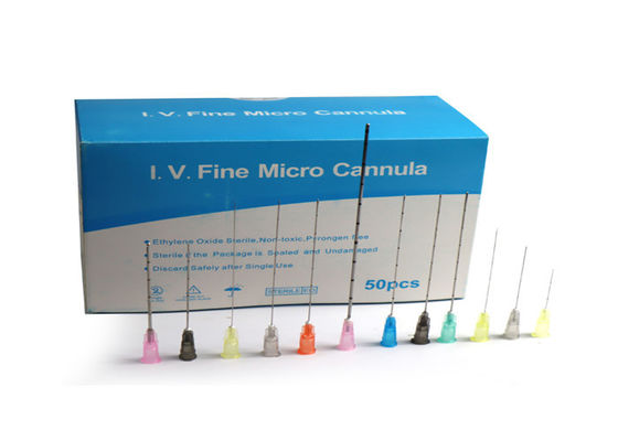 18G 19G Micro cannula ago 14-30g Per iniezione di filler cutaneo