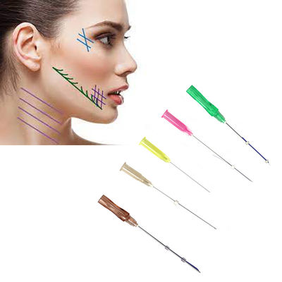 Pdo Pcl Plla Fitti Mono Blunt W 30g13mm25mm per Under Eye Bag Sopracciglia Occhi di volpe Lifting Thread Fishbone Molding Cog