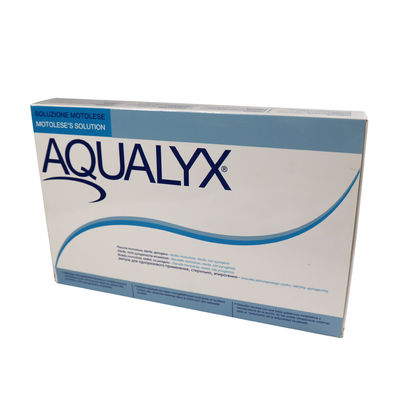 Regno Unito 8 ml X10 Fiale Aqualyx Dissolvente di grassi Iniezioni Lipolisi Lipolistica Diminuzione del grasso
