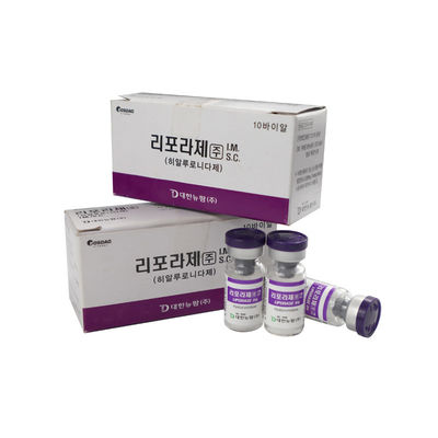 Liporase 1500IU 10 flaconcini Acido Ialuronico Riempitore Dermico
