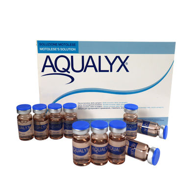 Aqualyx Soluzione PPC Iniezioni Dissolventi di Grasso 10 Flibbri X 8 ml Smaltimento viso e corpo