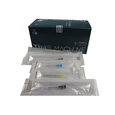 Fabbricazione all'ingrosso in acciaio inossidabile di riempimento cutaneo di viso 22g 23g 25g 38mm 50mm flessibile fine e contundente micro punta cannula ago
