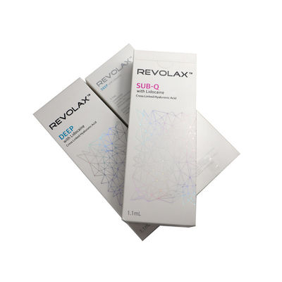 Acido ialuronico di alta purezza Revolax 1.1 ml Deep Sub-Q per le labbra
