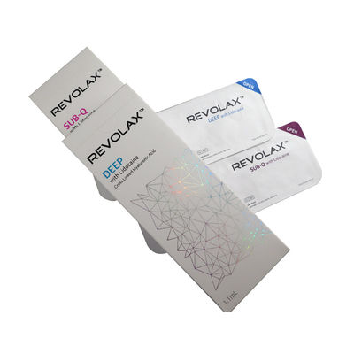 Acido ialuronico di alta purezza Revolax 1.1 ml Deep Sub-Q per le labbra