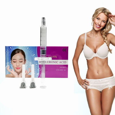 Iniezioni di filler cutaneo di acido ialuronico 10 ml per ingrandire i glutei