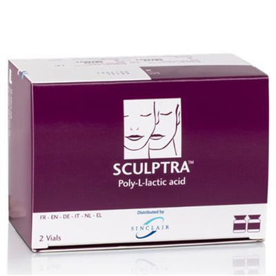 5 ml di caricatori cutanei Plla Iniezioni Faccia 2 flaconcini*150 mg Ricarica di rughe Rimuovere