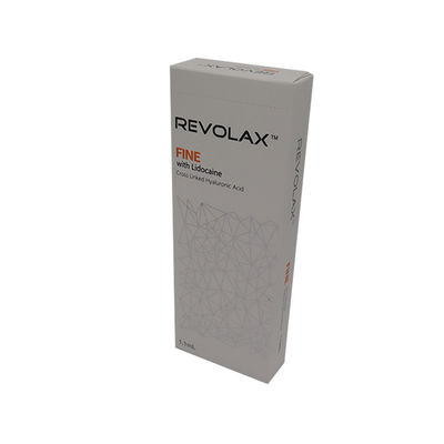 Riempitore Dermico Anti-Aging Riempitore Iniezionale HA 1.1 ml Revolax FINE DEEP Sub-Q Wrinkles Filler