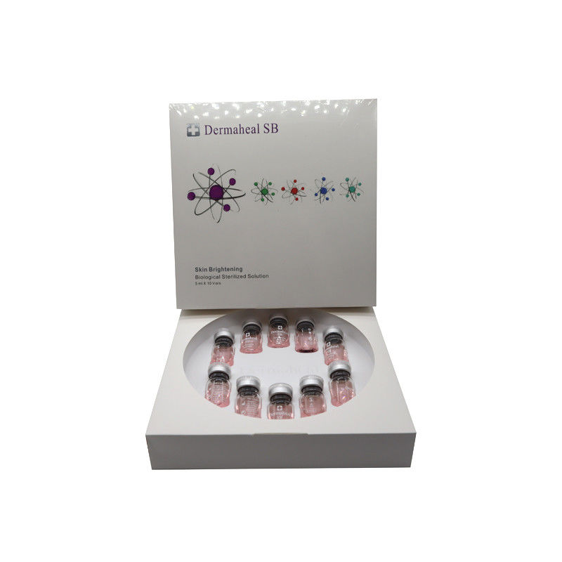 Cura della pelle facciale Dermaheal SB Mesoterapia Ampolata Siero 10 x 5 ml Per Anti-Aging