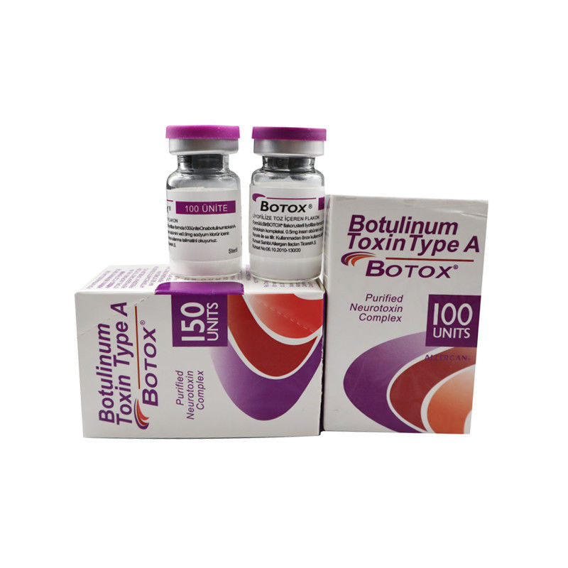 50IU Allergan Botox 100U 150IU 200Unità Tossina Botulinica Tipo A Innotox Botulax Nabota Liztox