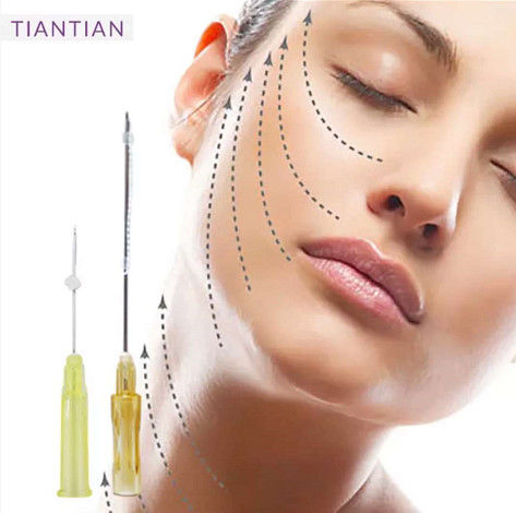 Pdo Pcl Plla Fitti Mono Blunt W 30g13mm25mm per Under Eye Bag Sopracciglia Occhi di volpe Lifting Thread Fishbone Molding Cog