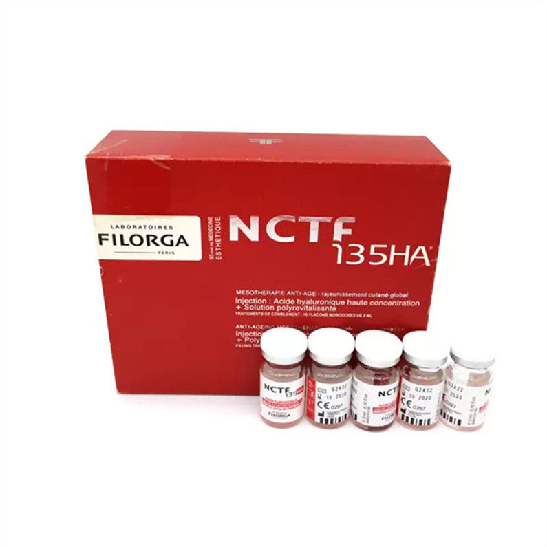 Nctf 135ha Fillmed Nctf Cura della pelle Ringiovanimento 3 Ml *5 Fiale Aumentata Idratazione della pelle
