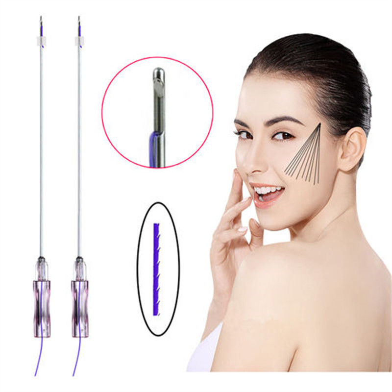 Filettatura Ultra Face V Lift Pdo Skin Tightening Pdo Pcl Plla Cog Filettature mono vite Lift Face Pdo Thread