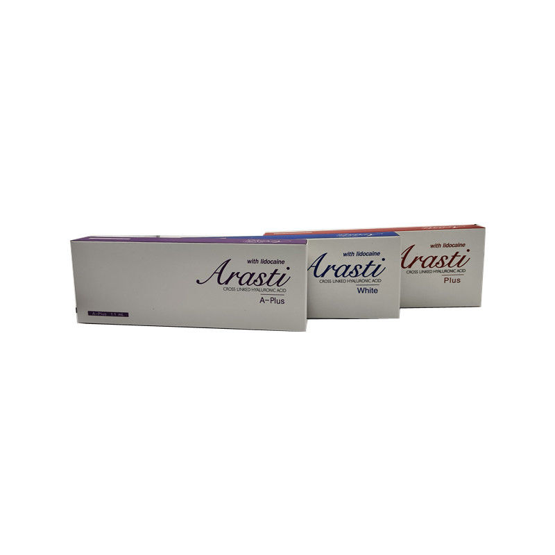Arasti Dermal Filler Ringiovanimento della pelle Riempimento facciale Acido ialuronico iniettabile Corea Dermal Filler Lido Riempimento