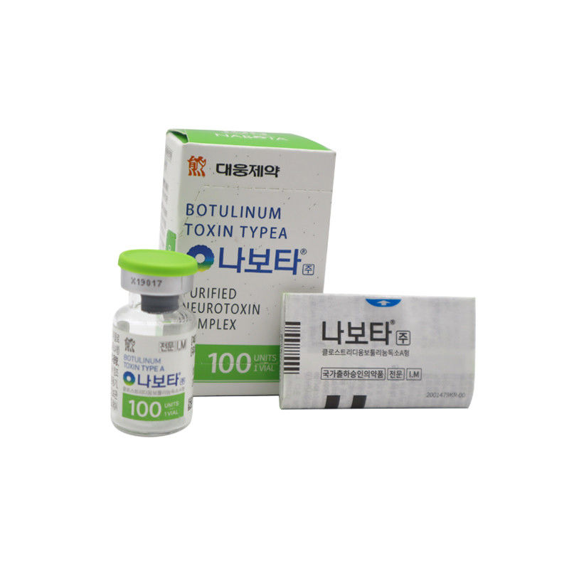 Tipo A 100iu 150iu Innotox Nabotas Botulaxs Meditoxins Anti Rughe lifting facciale