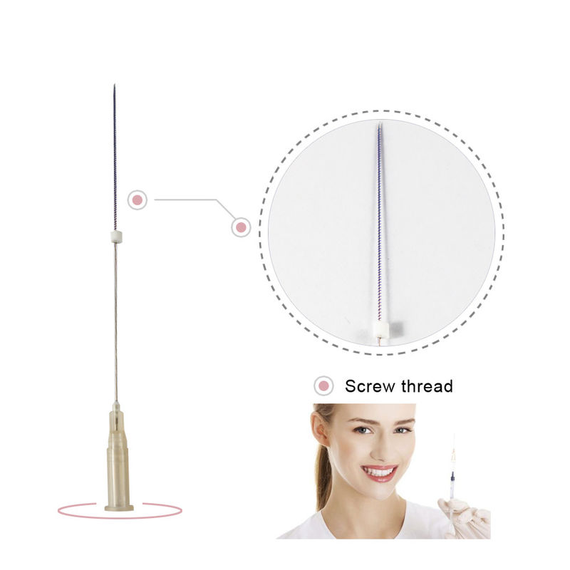 Il prezzo migliore pdo wpdo pcl materiali mono doppia vite torcere labbra facciale filo sollevamento affilato 26g 29g 38 mm 13mm 12mm 100mm 90m