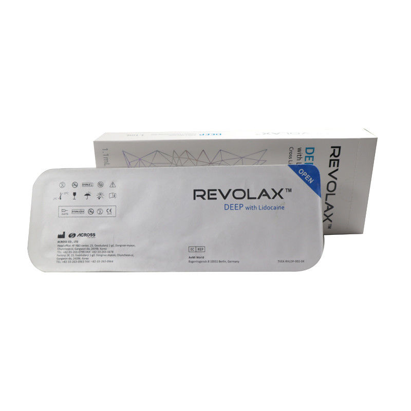 24 mg/ ml Acido Ialuronico Riempitore Dermico Revolax Deep Fine Sub-Q 1 X 1.1 ml