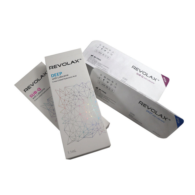 Acido ialuronico di alta purezza Revolax 1.1 ml Deep Sub-Q per le labbra